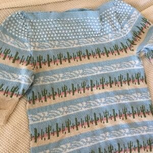 Vintage Knit Boatneck Sweater